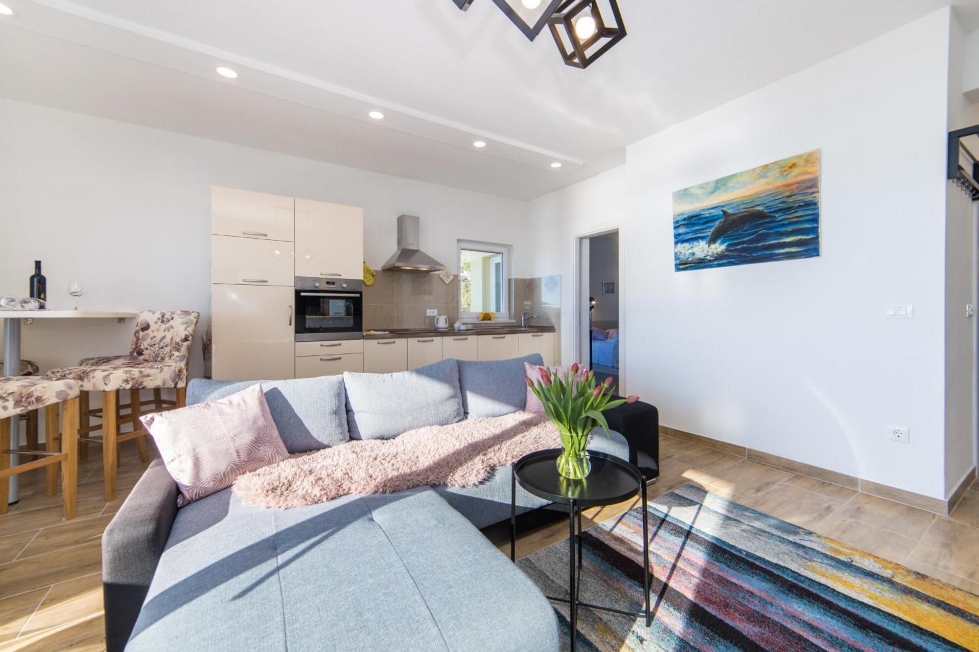 Apartment Biokovo Makarska Bagian luar foto
