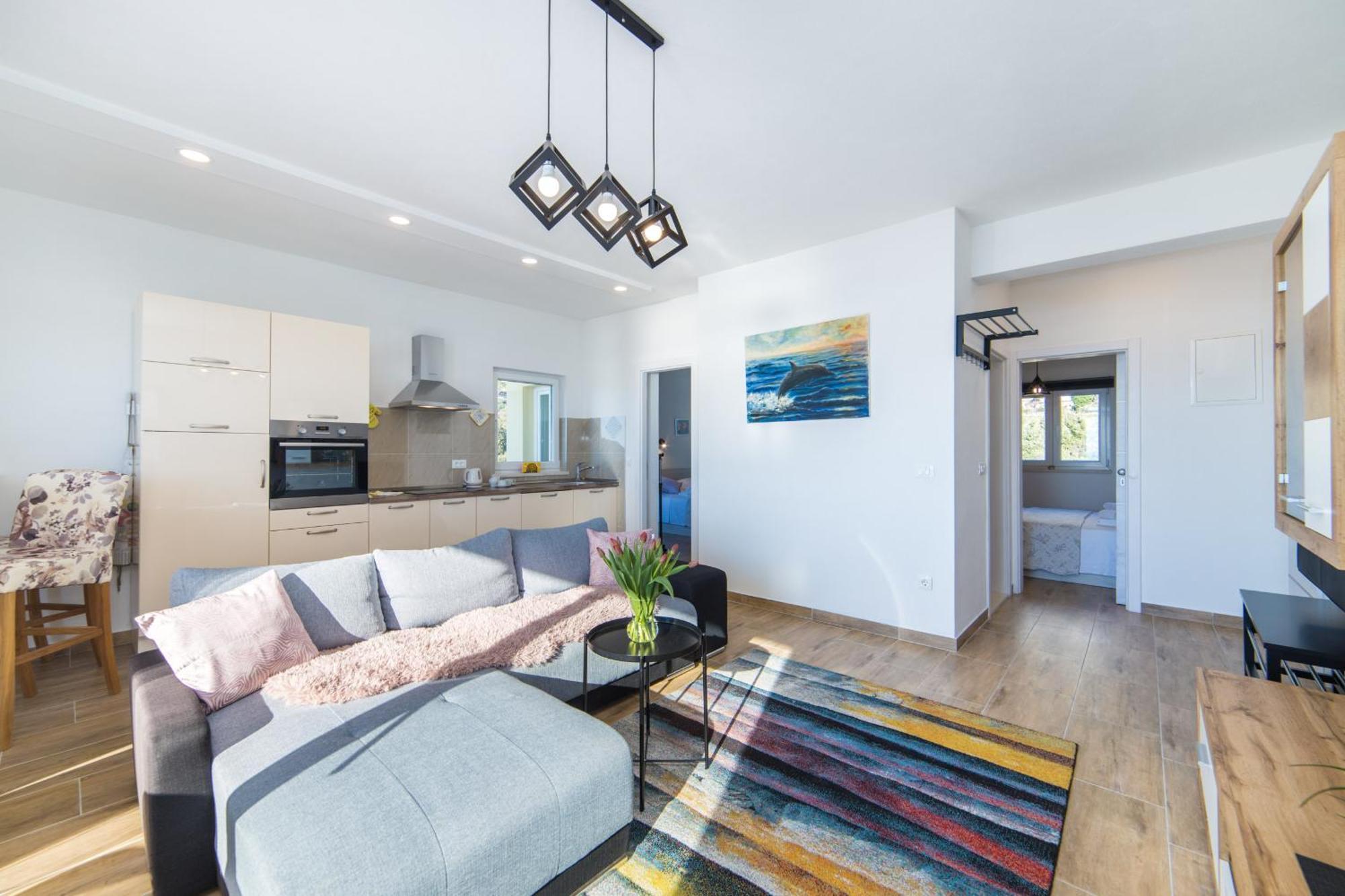 Apartment Biokovo Makarska Bagian luar foto