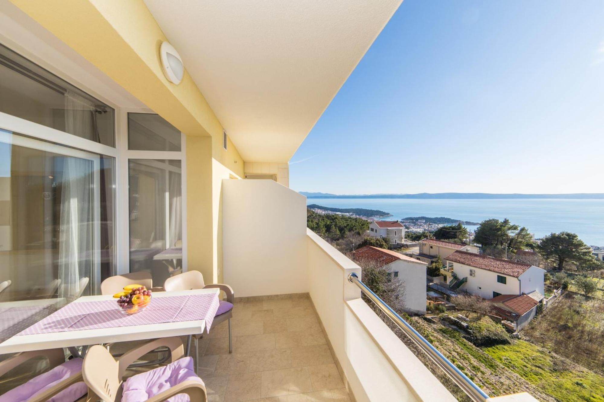 Apartment Biokovo Makarska Bagian luar foto