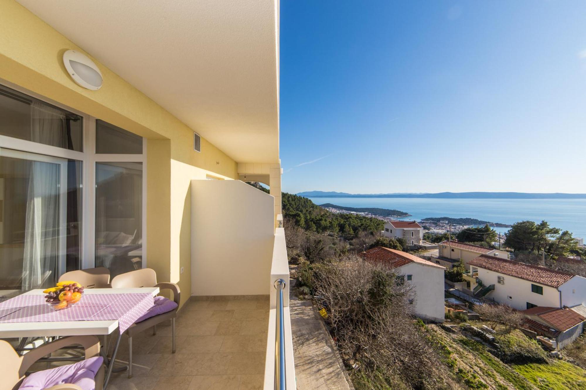 Apartment Biokovo Makarska Bagian luar foto