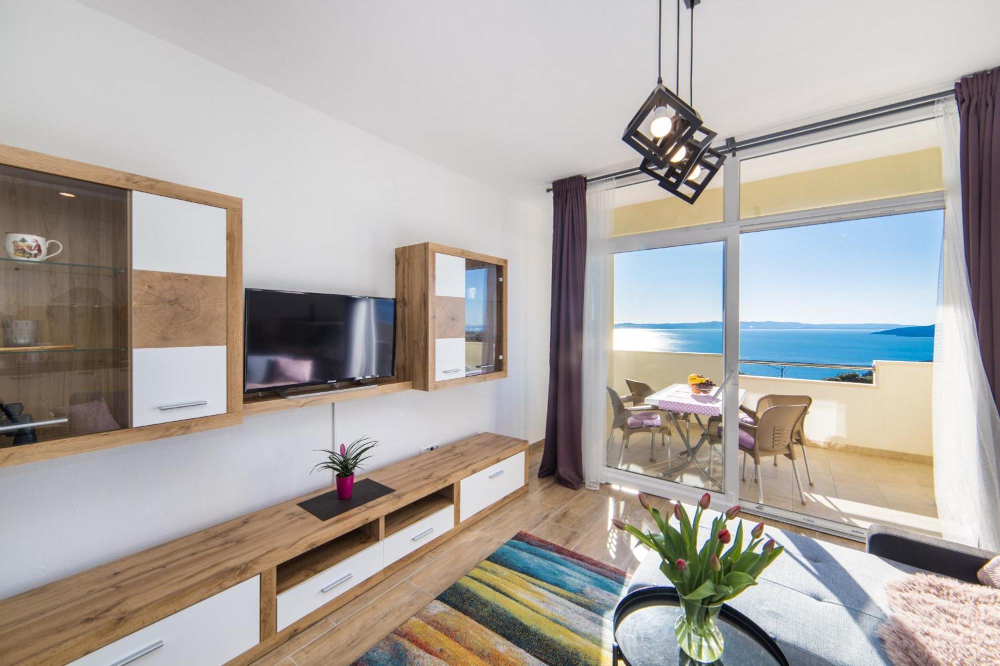 Apartment Biokovo Makarska Bagian luar foto
