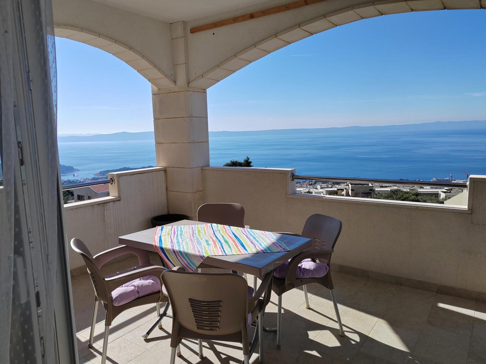 Apartment Biokovo Makarska Bagian luar foto