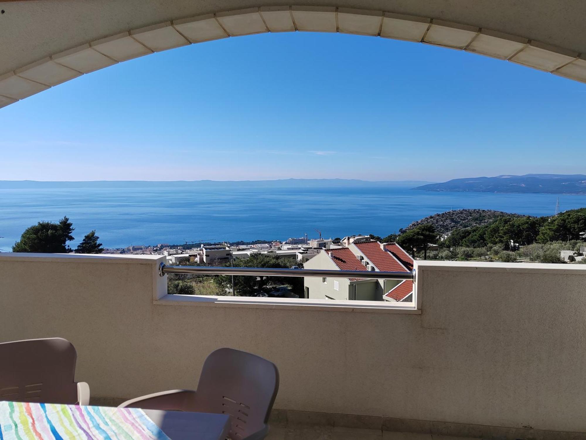 Apartment Biokovo Makarska Bagian luar foto